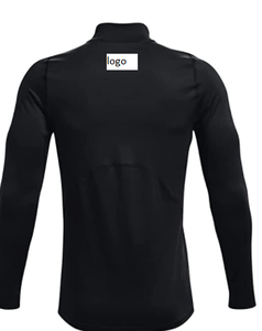 Polo de sécurité à haute visibilité pour hommes, en tricot, avec fermeture, modèle importé du Bangladesh, Machine à laver, 100% - Product Image 1