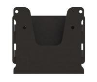 Support mural réglable pour moniteur d'ordinateur en acier laminé à froid noir pour téléviseurs de 32 à 65 pouces OEM