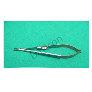 T.C ผู้ถือเข็มผ่าตัดไมโครเรียบตรงจับแบน5.3/4ใน - Product Image 1