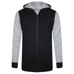 Ensemble de Jogging à manches longues pour homme, survêtement 2 pièces avec capuche et fermeture éclair - Product Image 5