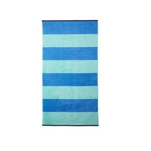 Vente en gros 100% coton biologique certificat Gots 2 pièces adultes plaine chaude voile Super doux séchage rapide sans sable ensemble de serviettes de plage - Product Image 4