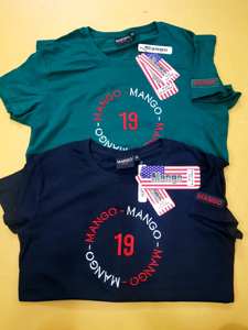 Lote de Camisetas Casuales de Algodón de Manga Corta para Mujer con Estampado Parcial, Marca Shipment Cancel, para Verano y Exteriores, Stock de Bangladesh - Product Image 2