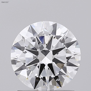 D สี,ความชัดเจน SI1,ขนาด1.23 Ct ขัด Labgrown เพชรรูปทรงกลม HPHT-CVD เครื่องประดับเพชรเพชรหลวม - Product Image 1