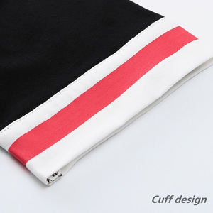 Wholesale High Elastic Waist Gym Workout Set Casual Sportswear Including Crew Neck T Shirt Fleece Jogger Shorts Casual <b>Clothing</b> - Product Image 4