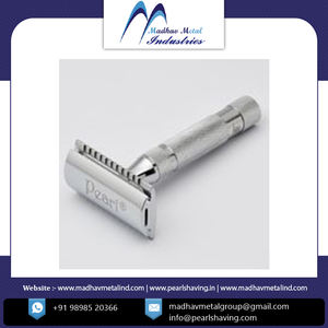 Top qualité meilleur prix rasoir de sécurité Double bord rasoir de sécurité de poignée en laiton classique de l'inde - Product Image 4