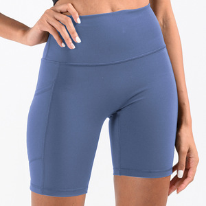 Pantalones Cortos Deportivos de Algodón 100% Transpirables para Mujer, de Alta Calidad, Nueva Moda, Gran Venta, con Bolsillos Laterales, ZEE-SPORT - Product Image 4