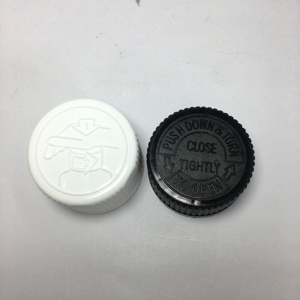 Bouteilles de sirop contre la toux liquide en ambre de 50 ml, 100 ml, 120 ml avec bouchon à sécurité enfant - Product Image 6