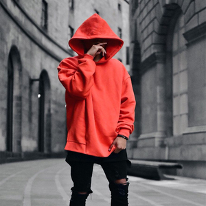 Sudadera con Capucha de Invierno para Hombre, Tejida en Algodón/Bambú, Personalizable, con Servicio OEM, Venta al Por Mayor - Product Image 1