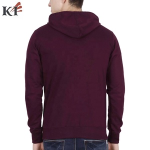 Free Sample Men's Zipper-Up Pullover Hoodie Polyester <b>Fleece</b> Regular Fit Waterproof Breathable Windproof Eco-Friendly Winter - Product Image 2