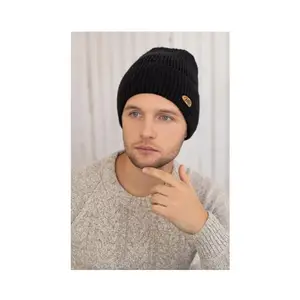 Wholesale Supplier of Premium Quality Acrylic Compound Classic and Stylish Look Knitted Men's Beanie Cap Hats