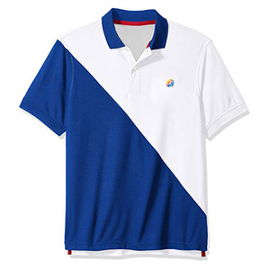 Men Golf Shirt Blank Design 100% Cotton V-neck Quick Dry Eco-Friendly Short Sleeve - Product Image 3