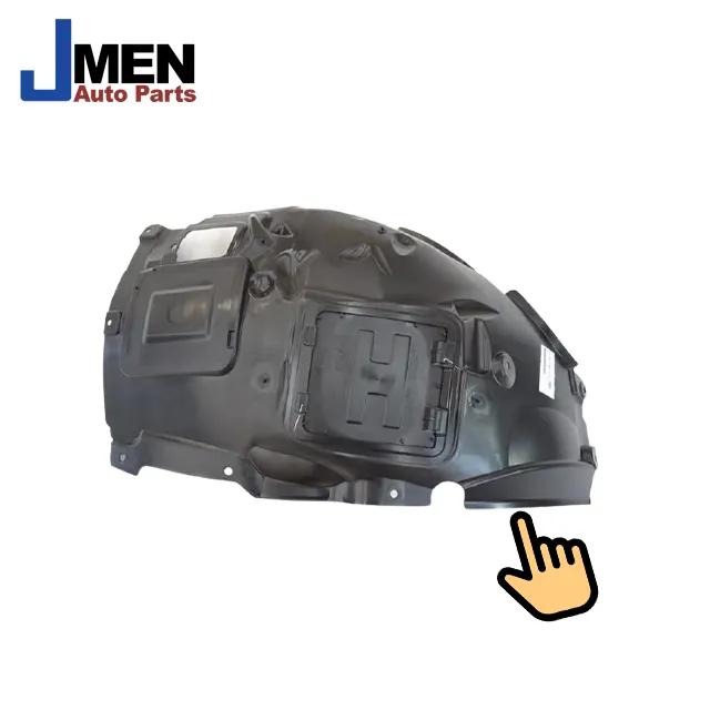 Jmen 51717260725 pára-choque forro interno, para bmw 328i 320i 12-17, parte frontal do corpo do carro da esquerda