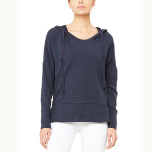 Yukari เสื้อกีฬามีฮู้ดสำหรับสตรีทแวร์มีฮู้ดของผู้หญิงสำหรับฤดูหนาวพิมพ์โลโก้ด้านหน้า - Product Image 4