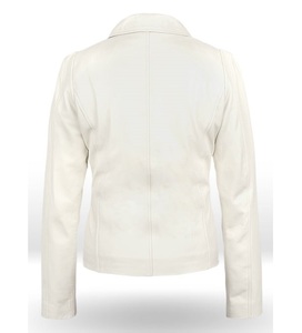 Chaqueta informal Unisex de cuero de oveja con cremallera, novedad, 2021 - Product Image 3