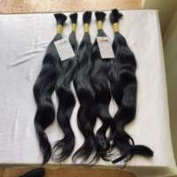 Cheveux brésiliens naturels vierges, boucles, sans perte et emmêlement, cheveux humains bruts sans traitement, couleur naturelle, vente en gros, prix d'usine