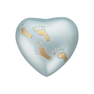 Meilleure vente de petite urne funéraire en forme de cœur métallique de haute qualité pour cendres humaines/fournitures funéraires - Product Image 4