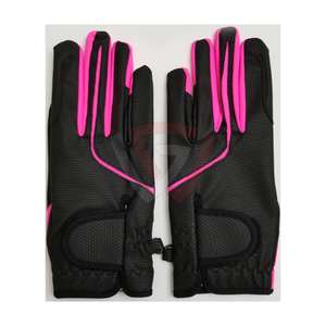 Kids Adult Durable synthetic leather Riding Gloves Super soft cabretta leather horse riding gloves horse riding gloves - Product Image 2