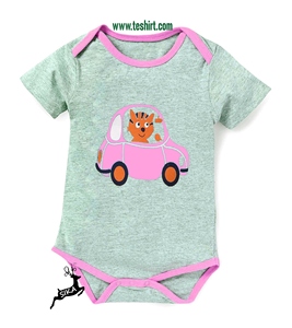 Mameluco de Manga Corta para Bebé, Algodón Suave y Transpirable, Ropa Infantil Ecológica, Fabricante, Suministro al por Mayor a Nivel Mundial - Product Image 6