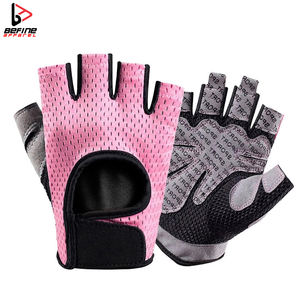 Guantes de Gimnasio de Spandex de Media Palma Personalizados de la Mejor Calidad, Protección UV, Impermeables, Antideslizantes, Unisex, para Deportes, Entrenamiento, Levantamiento de Pesas - Product Image 3
