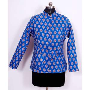 Chaqueta Acolchada de Algodón para Mujer Double Delight, Abrigo Reversible Kantha Hecho a Mano, Moda Vintage para Festivales de Invierno, Rayas Regulares - Product Image 3