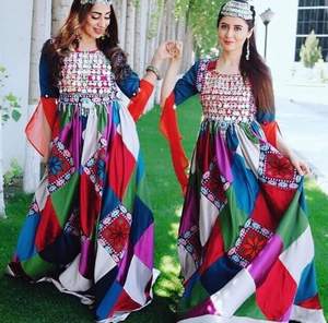 Mejor Banjara Tribal étnico Vintage Kuchi vestido afgano/Pakistán Kuchi fiesta tradicional multicolor vestido Kochi musulmán - Product Image 5