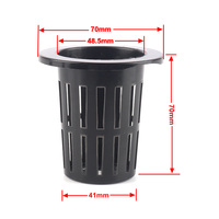 Pot en filet pour aquaponie et hydroponie, panier en maille pour culture hors-sol NFT