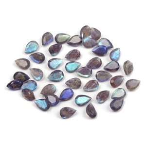 6mm 8mm naturel Labradorite à facettes poire coupe pierres précieuses en gros pierres en vrac pour la fabrication de bijoux acheter en vrac auprès d'un revendeur fournisseur - Product Image 1