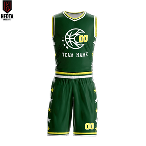 New Product Logo Custom Private Label Custom Logo Printed Sublimated Basketball Uniform High Quality V <b>Neck</b> - Product Image 2