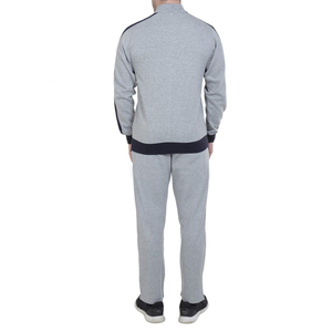 Chándal de entrenamiento para hombre de algodón 100%, traje de seguimiento para hombre de último diseño, en blanco, transpirable y ligero de talla grande - Product Image 4