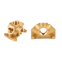 Raccords rapides pneumatiques OEM personnalisés pour tuyaux ronds de 1/2" et 5/8", connecteurs en laiton à 5 voies, raccords de tube pour connexion de ligne