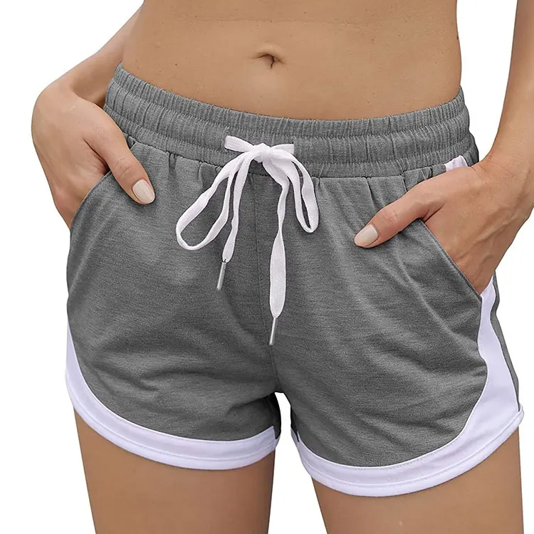 Wholesale Europe And America Casual Beach Home Shorts Women Gym Running Fitness Breathable Sport Shorts
