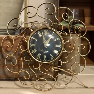Modern Handmade <b>Metal</b> Wall <b>Clock</b> Best Quality Handcrafted Fancy Wall Decor Hanging <b>Clock</b> Best Quality Smart Houseware Product - Product Image 2