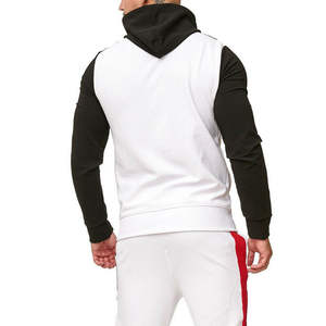 Sweat à capuche pour hommes, Logo personnalisé pour Performance, ensemble pull noir, sweat à capuche en coton confortable et personnalisé, prix attrayant - Product Image 4