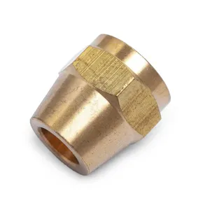 Cao cấp giả mạo Brass Flare Nut 5/8 "BSP cho điều hòa không khí ống đồng Pie bộ phận phụ kiện