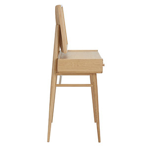 Enterprise Modern Solid Mahogany Durable <b>Mirrored</b> Dressing <b>Table</b> for Bedroom Use - Product Image 3