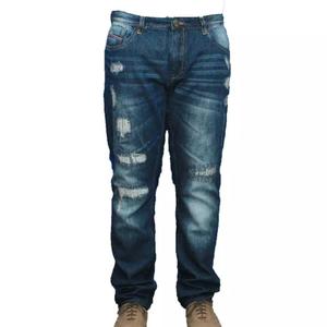 Men's Ripped Skinny Jeans 60% Cotton 28% Polyester 10% Viscose 2% Spandex Casual Denim Custom Funky Men Denim made in Bangladesh - Product Image 3