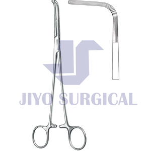Pince à mélange en acier inoxydable Instrument chirurgical | Pince à pansement droite et incurvée | Pinces à usage médical - Product Image 1