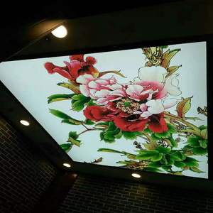 Films décoratifs MSD PVC feuille extensible <span class=keywords><strong>plafond</strong></span> tissu film intérieur faux <span class=keywords><strong>plafond</strong></span> pop fleur <span class=keywords><strong>plafond</strong></span> imprimé - Product Image 6