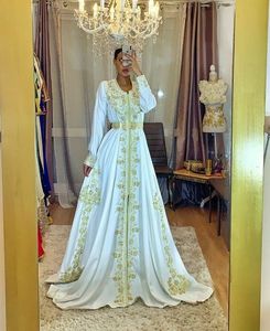 NEW--EMBROIDERY OF CRYSTAL BEADS,GLASS STONE ON BEAUTIFUL & ELEGANT---CAFTAN DRESS-FOR PARTY-WEAR & <b>WEDDING</b> @ 2021 - Product Image 1