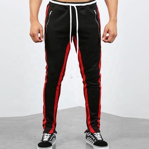 กางเกงติดตามการออกแบบโพลีเอสเตอร์ลายผู้ชายมาใหม่พร้อมกระเป๋าซิป - Product Image 3