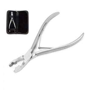 Alicates para extensiones de cabello con mango curvo Micro anillos Eliminación de unión de pegamento Ideal para Micro anillos Eliminación de unión de queratina - Product Image 6