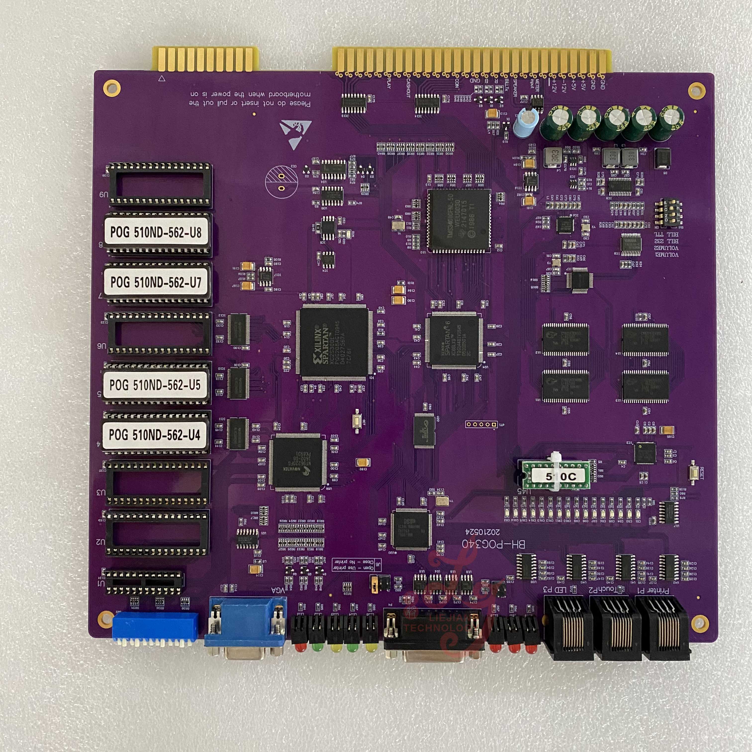 Spiel-Brett PWBs 16 LieJiang POG 595 grüne Spiele dreifaches Sevens 2