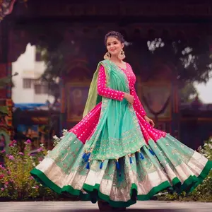 Eksklusif Kualitas Tinggi Bordir Jaring Berat Bridal Lahenga Manufaktur Lehenga Pakistan Belanja Online