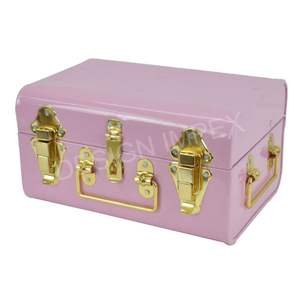 Juego de cajas de camiones de tres piezas clásicas Juego de cajas de almacenamiento únicas de metal de color personalizado pintado a mano Tamaños pequeños, medianos y grandes - Product Image 6