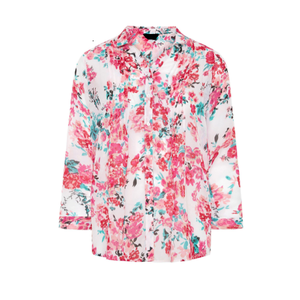 Camisa/Blusa Casual de Manga Larga con Cuello Redondo para Mujer, Diseño Personalizado, 100% Poliéster Estampado, Orientada a la Exportación, Venta Caliente - Product Image 6