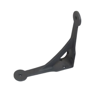 Base métallique en fonte, 9 "X 10", ensemble de supports pour étagères murales, finition noire, qualité Durable, meilleurs ventes - Product Image 1