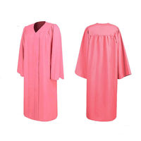 Nouvelle Robe de Remise de Diplôme Rose 2026 pour Femmes et Dames