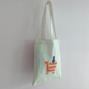 High Quality Eco-Friendly Woven Cotton Tote <b>Bags</b> Silk Screen Printed Customized Logo <b>Medium</b> <b>Size</b> Reusable Mesh Shopping <b>Bags</b> - Product Image 1