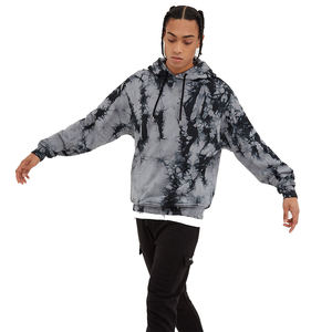 Vente en gros de pull à capuche respirant pour hommes grande taille anti-encombrement imperméable style hiver en noir blanc décontracté approvisionnement en vrac OEM - Product Image 3