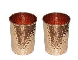 แก้วน้ำทองแดงสำหรับแก้วน้ำทรงค้อน ของขวัญสำหรับคนที่คุณรัก แก้วแท้สีธรรมชาติ - Product Image 4